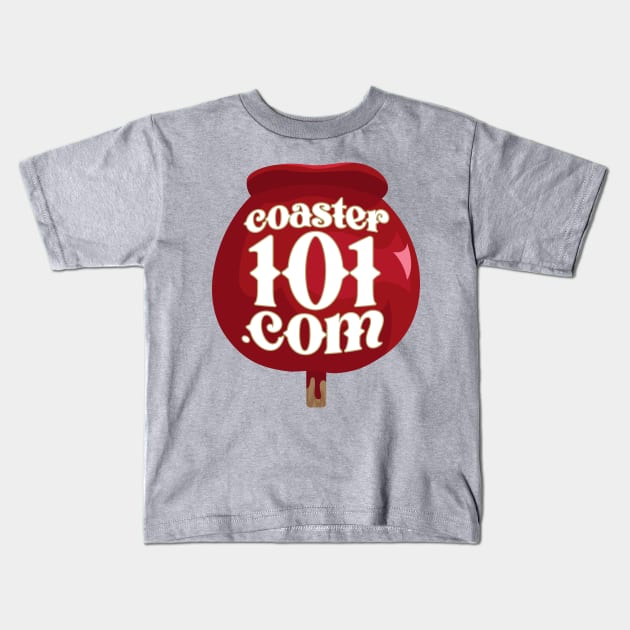 Candy Apple Kids T-Shirt by Coaster101